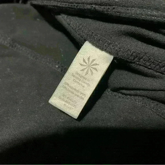 Athleta Criss Cross Hope Jacket Mock Neck Full Zip Black Size S? See Note! - Picture 7 of 10